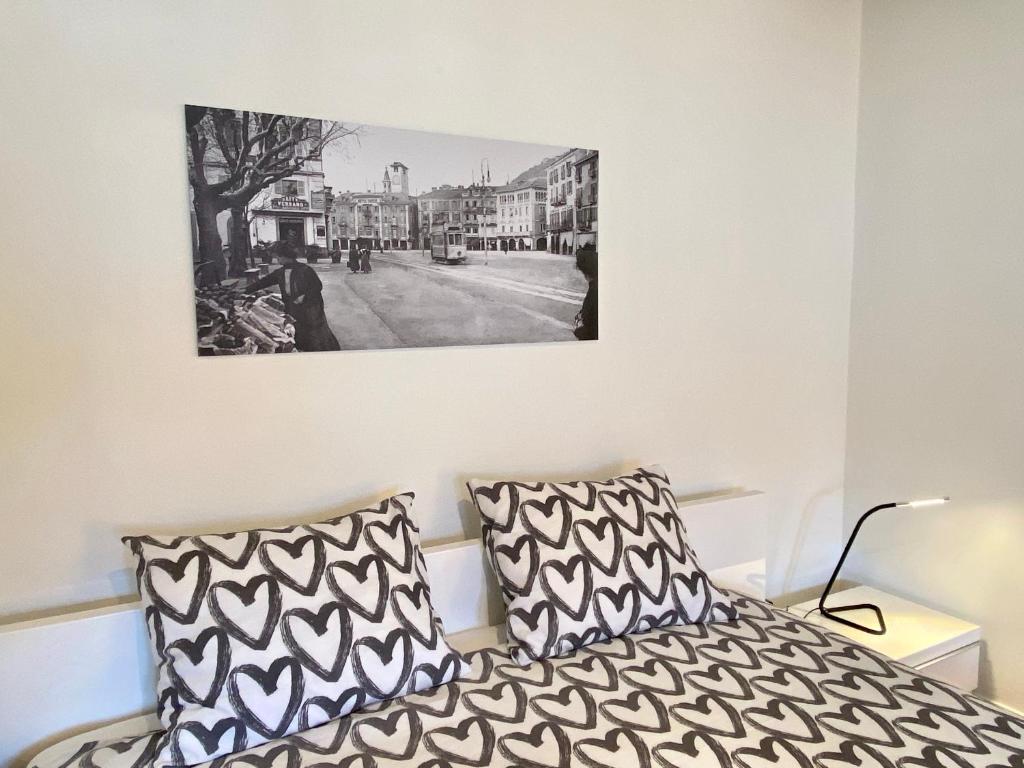 Postel nebo postele na pokoji v ubytování Casa Edi