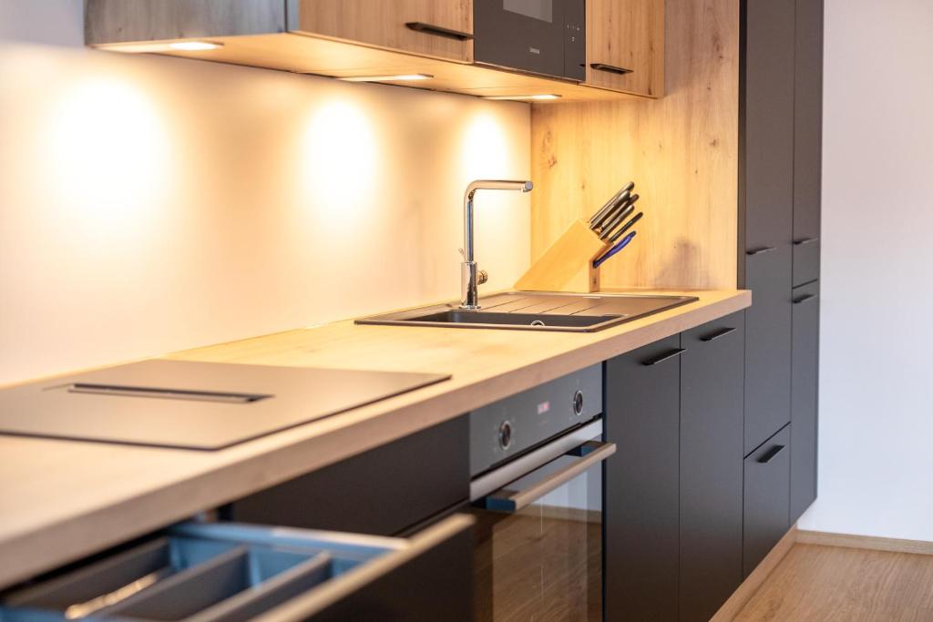 Kuchyňa alebo kuchynka v ubytovaní LISAL Appartements