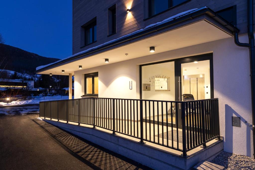 Budova, v ktorej sa apartmánový hotel nachádza