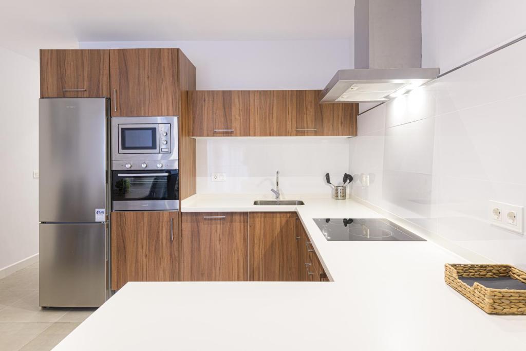 Kuchyň nebo kuchyňský kout v ubytování WintowinRentals Malaga Center, Comfortable and Renovated