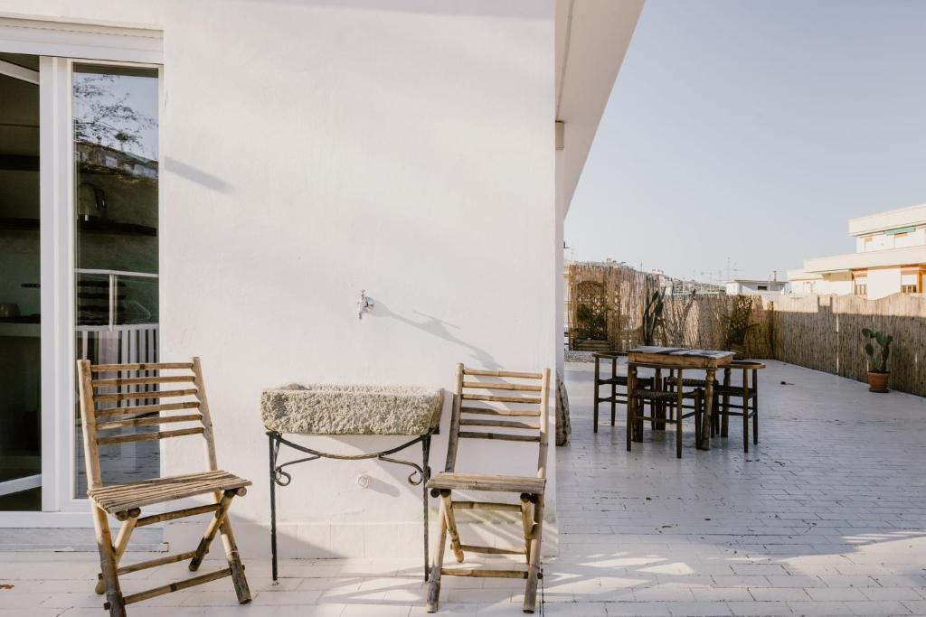 Balkón nebo terasa v ubytování Sole Suites