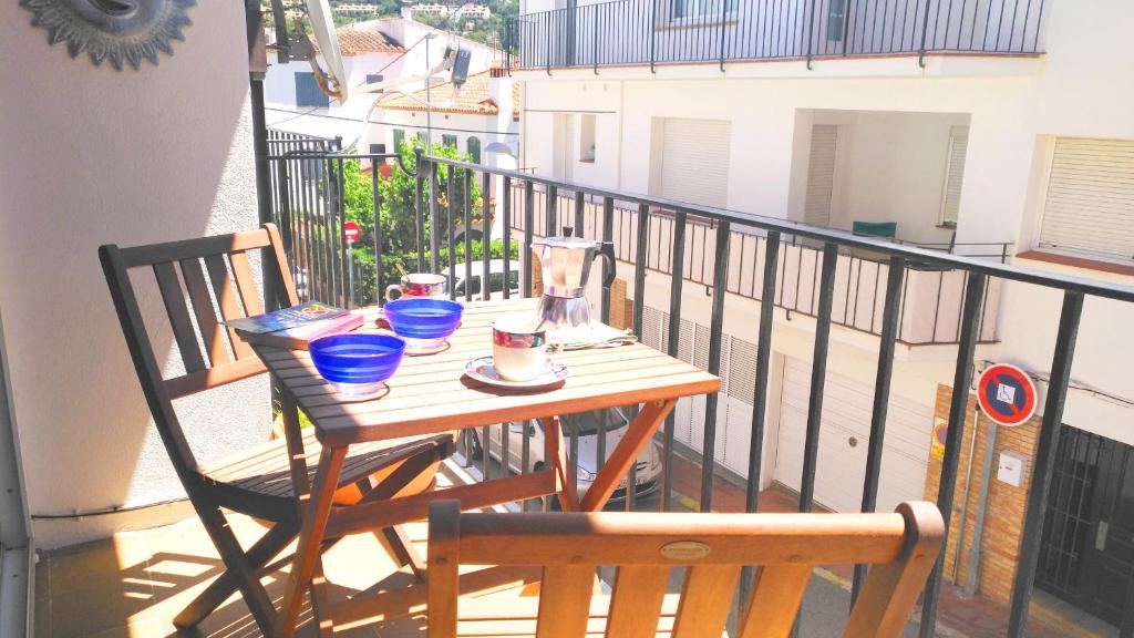 Balkón alebo terasa v ubytovaní Apartment Sabin - Llafranc