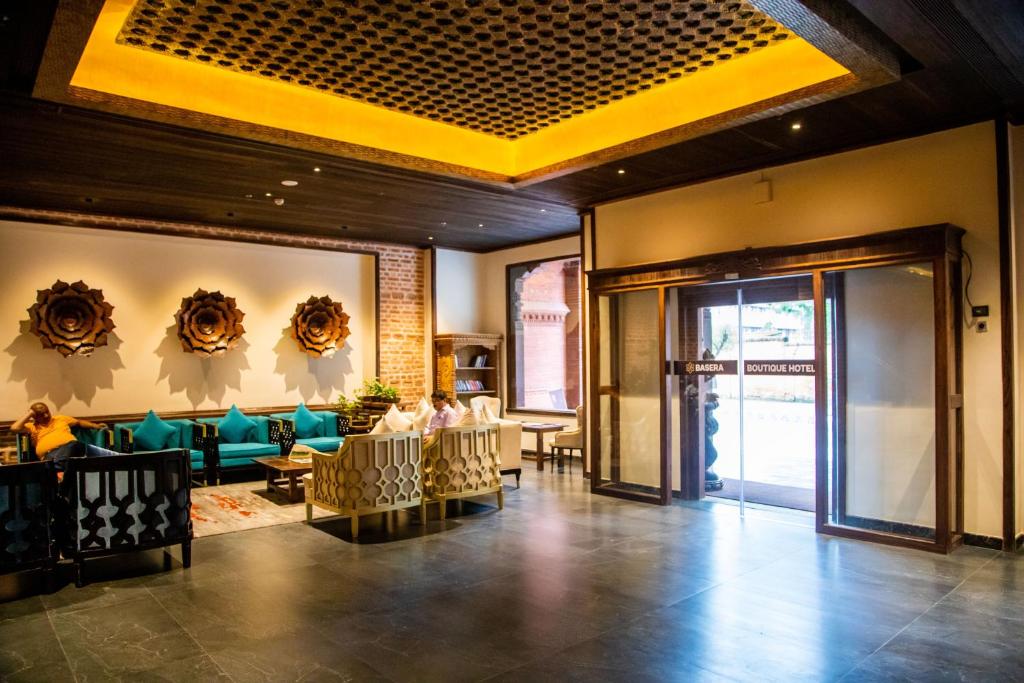 Posezení v ubytování Basera Boutique Hotel