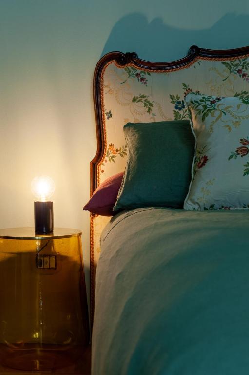 Postel nebo postele na pokoji v ubytování Ca' Maggiolina B&B