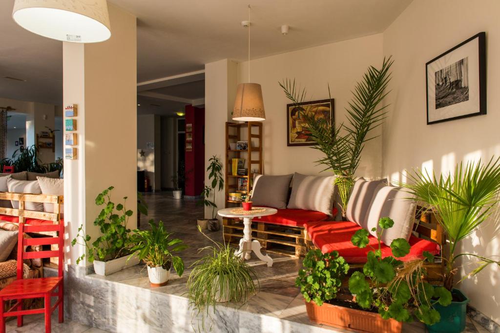 Posezení v ubytování Villa "Forest way"