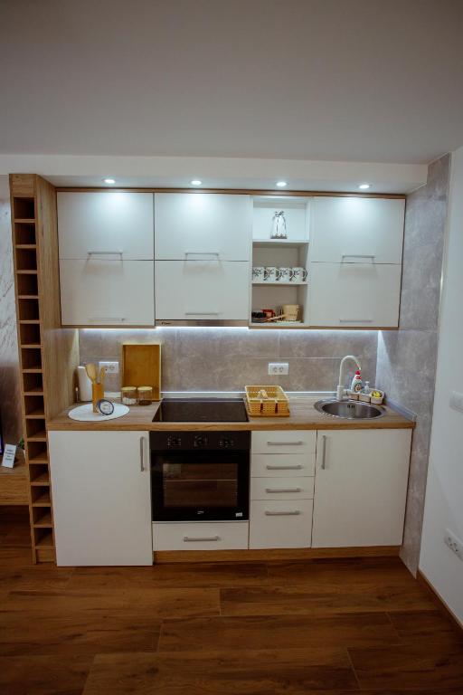 Kuchyňa alebo kuchynka v ubytovaní Apartman Vesna