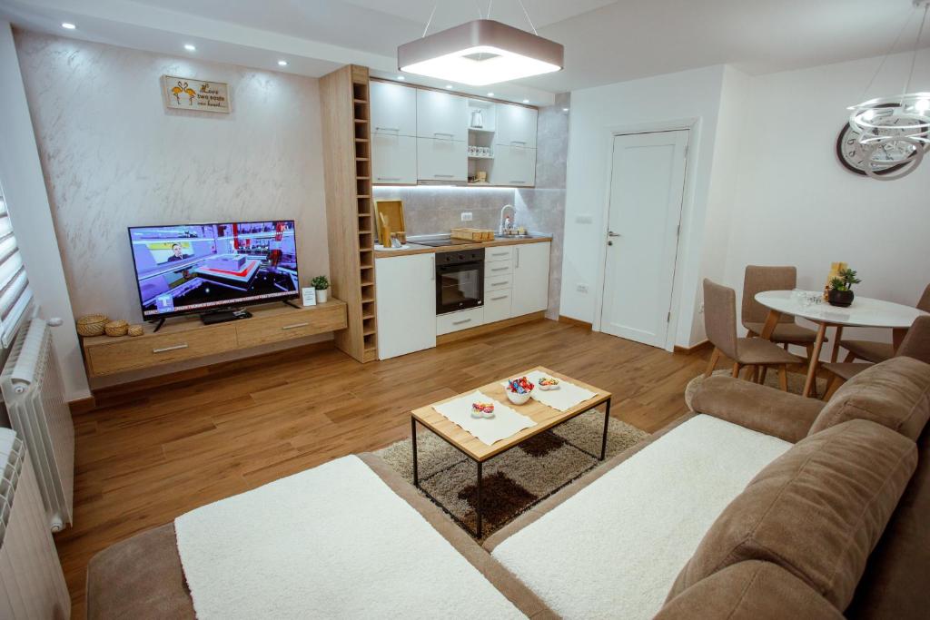 Kuchyňa alebo kuchynka v ubytovaní Apartman Vesna