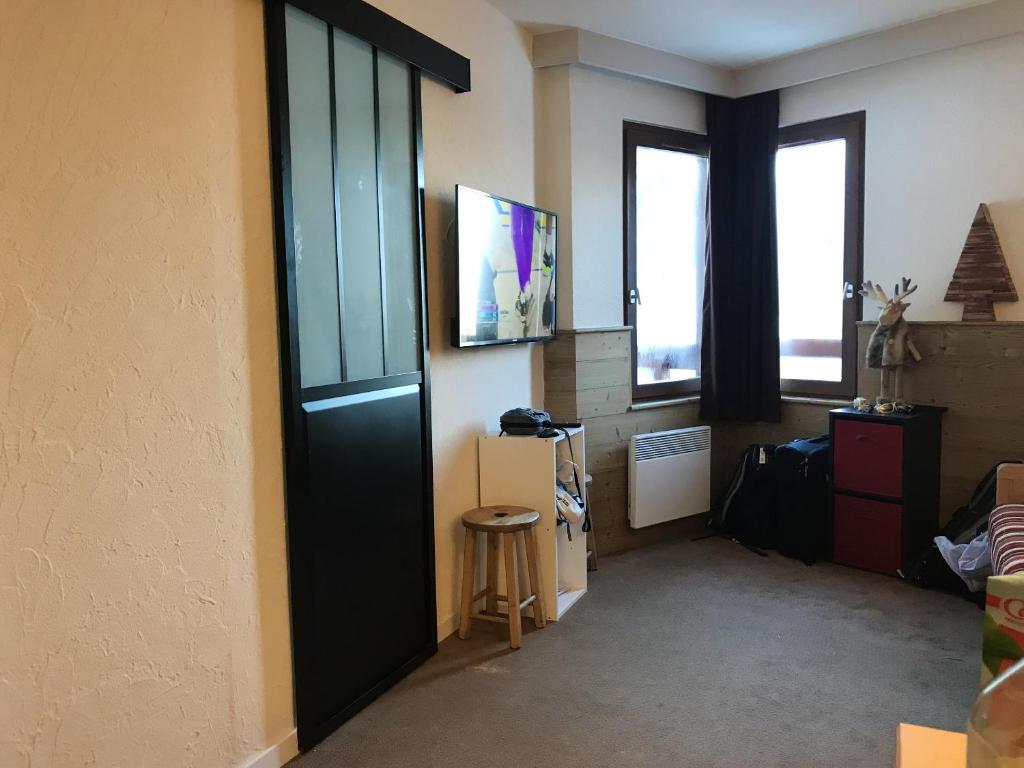 Appartement d'une chambre a Courchevel a 100 m des pistes avec balcon et wifi