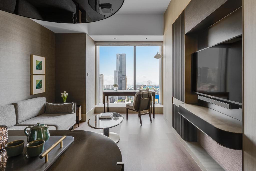 Posezení v ubytování InterContinental Kaohsiung by IHG