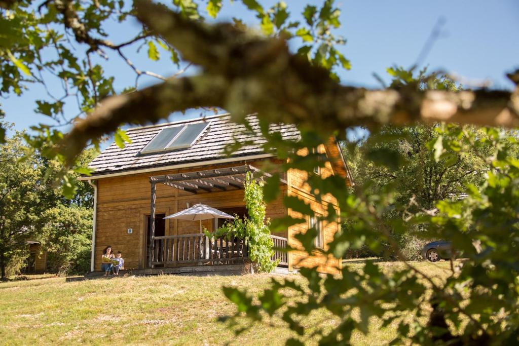 Zahrada ubytování Le Bois de Faral