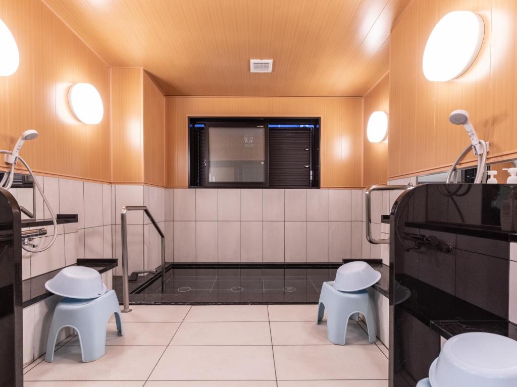 Koupelna v ubytování Hotel Tetora Kyoto Station