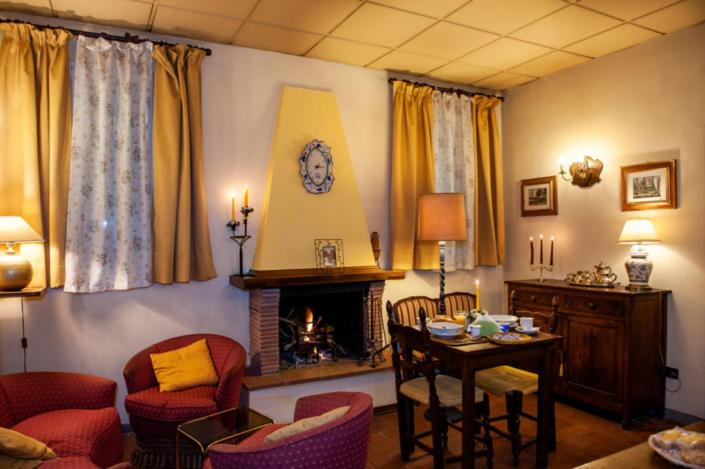 Posezení v ubytování Hotel Melecchi