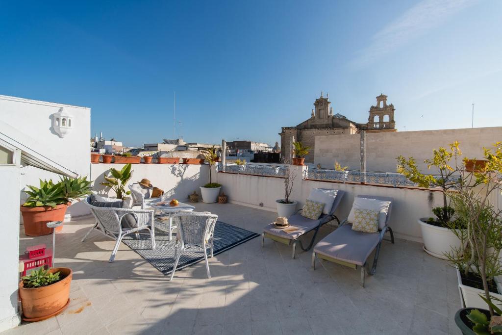 Balkón nebo terasa v ubytování Eva Recommends Alameda Sevilla