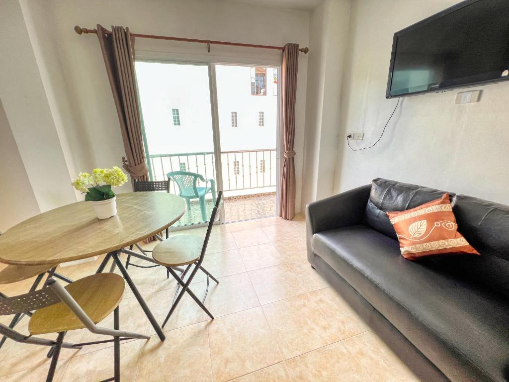 Posezení v ubytování SR Sea View Apartments