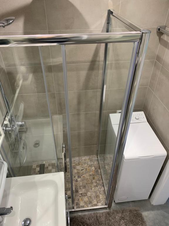 Kúpeľňa v ubytovaní Karkonosze_Cieplice Zdrój