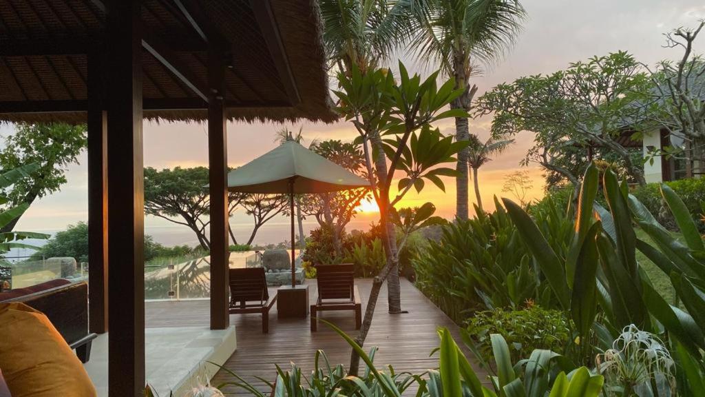 Zahrada ubytování Villa Vanna - Lombok