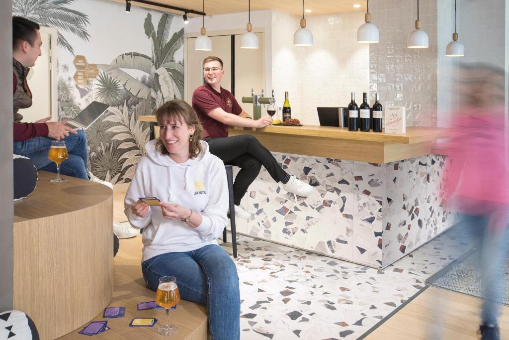 Hôtel Life Bordeaux Gare - BG - Resim 7