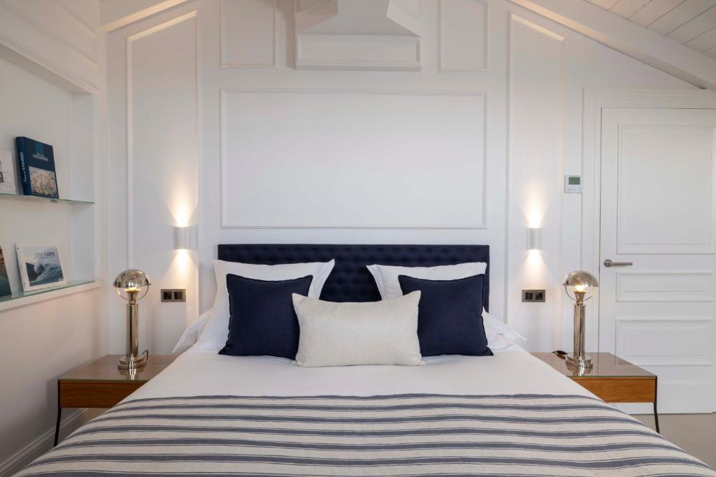 Postel nebo postele na pokoji v ubytování Villa Magalean Hotel & Spa