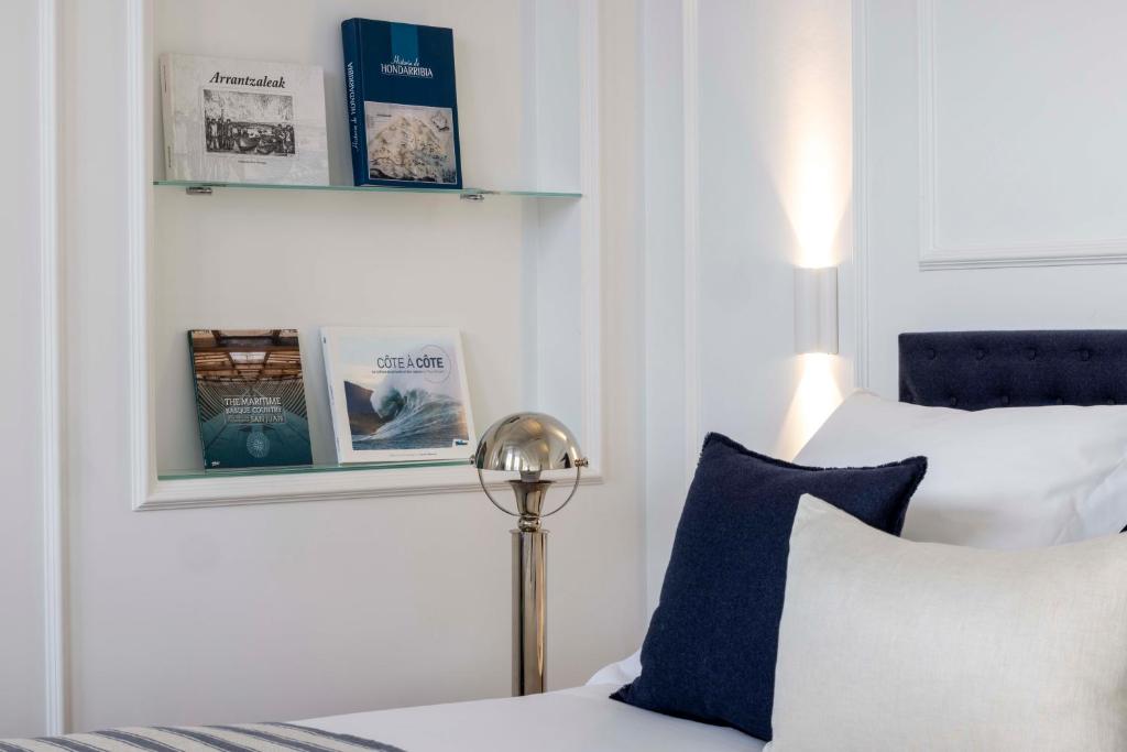 Postel nebo postele na pokoji v ubytování Villa Magalean Hotel & Spa