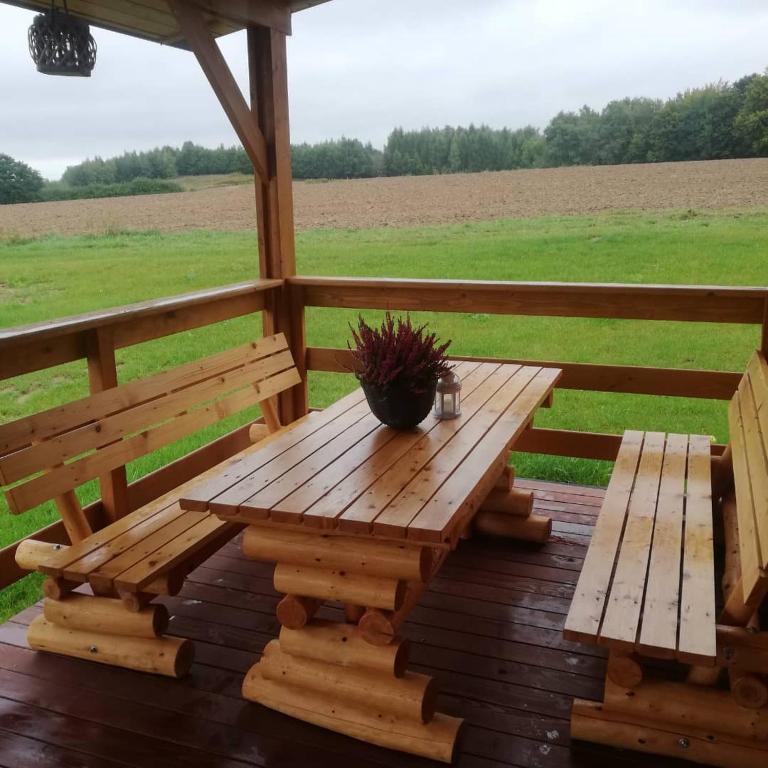 Fotografia z galérie ubytovania Domki całoroczne DŁUGOSZÓWKA pod Rzeszowem, Jacuzzi-Sauna-Basen-Alpaki v destinácii Zaborów
