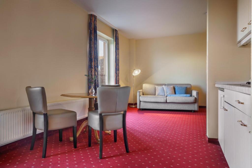Posezení v ubytování Hotel Hagemann Hamburg Hafen