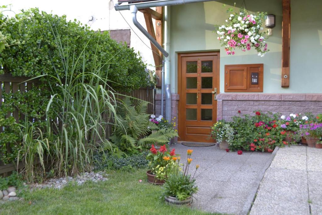 Zahrada ubytování Apartmán Náměstí Hostinné