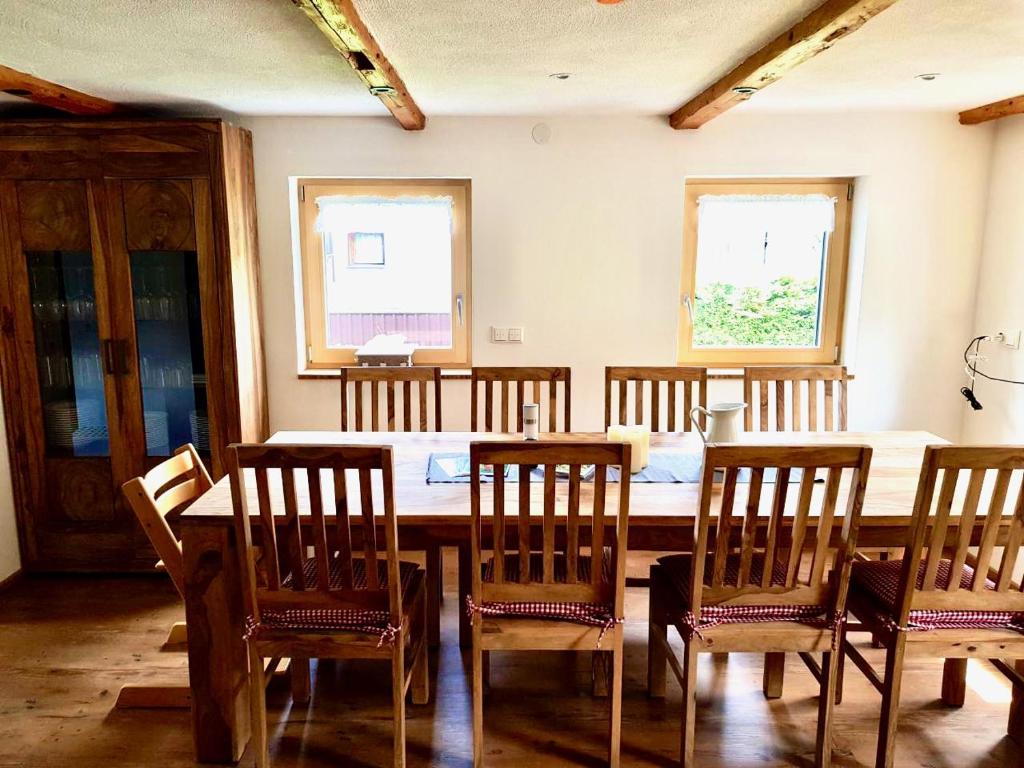 Posezení v ubytování Landhaus Wiesle