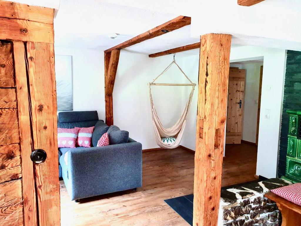 Posezení v ubytování Landhaus Wiesle