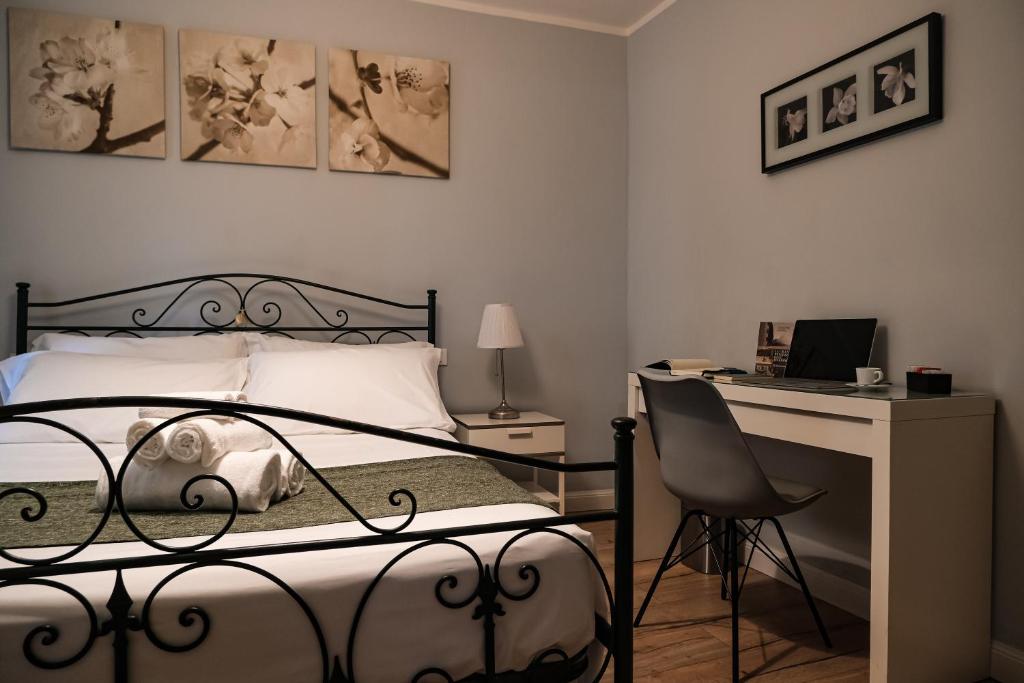 Posteľ alebo postele v izbe v ubytovaní B&B Civico 35