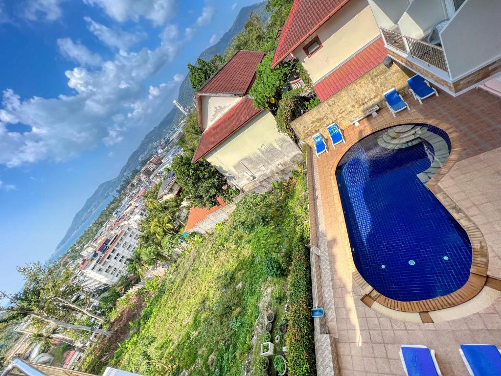 Bazén v ubytování SR Sea View Apartments nebo v jeho okolí