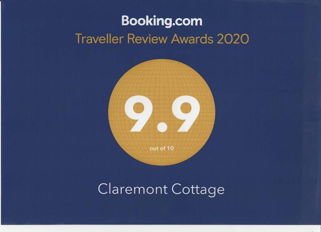 Certifikát, hodnocení, plakát nebo jiný dokument vystavený v ubytování Claremont Cottage