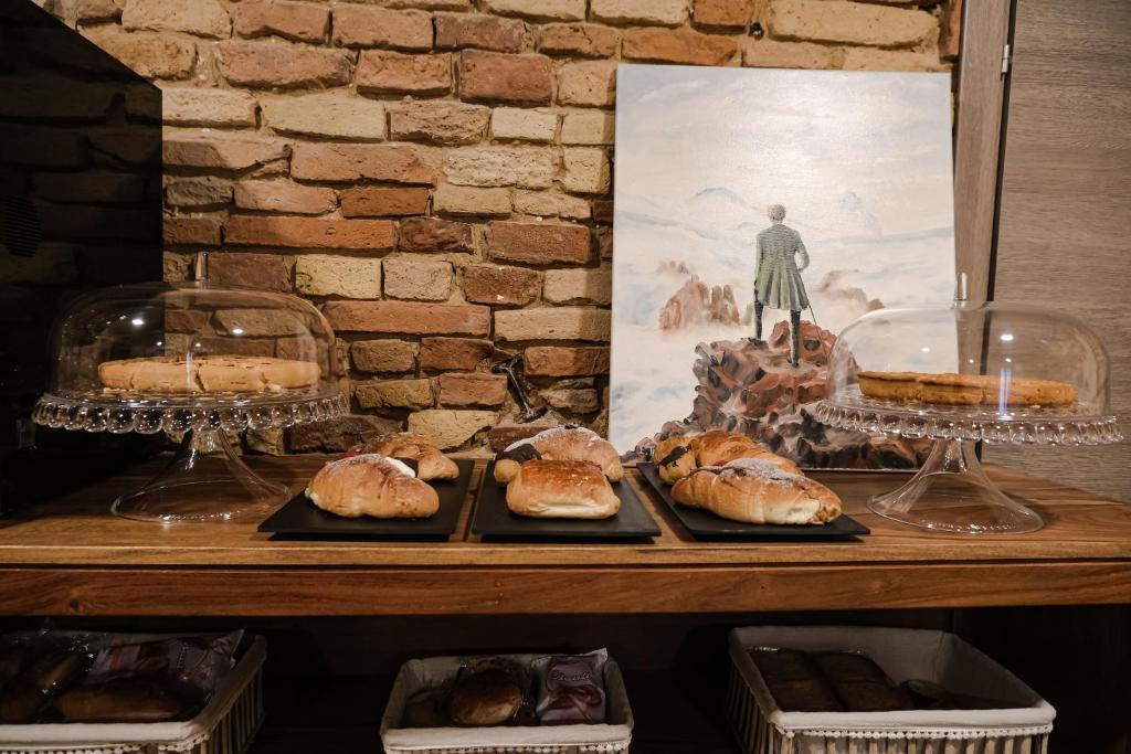 Jedlo v ubytovaní bed & breakfast alebo blízkom okolí
