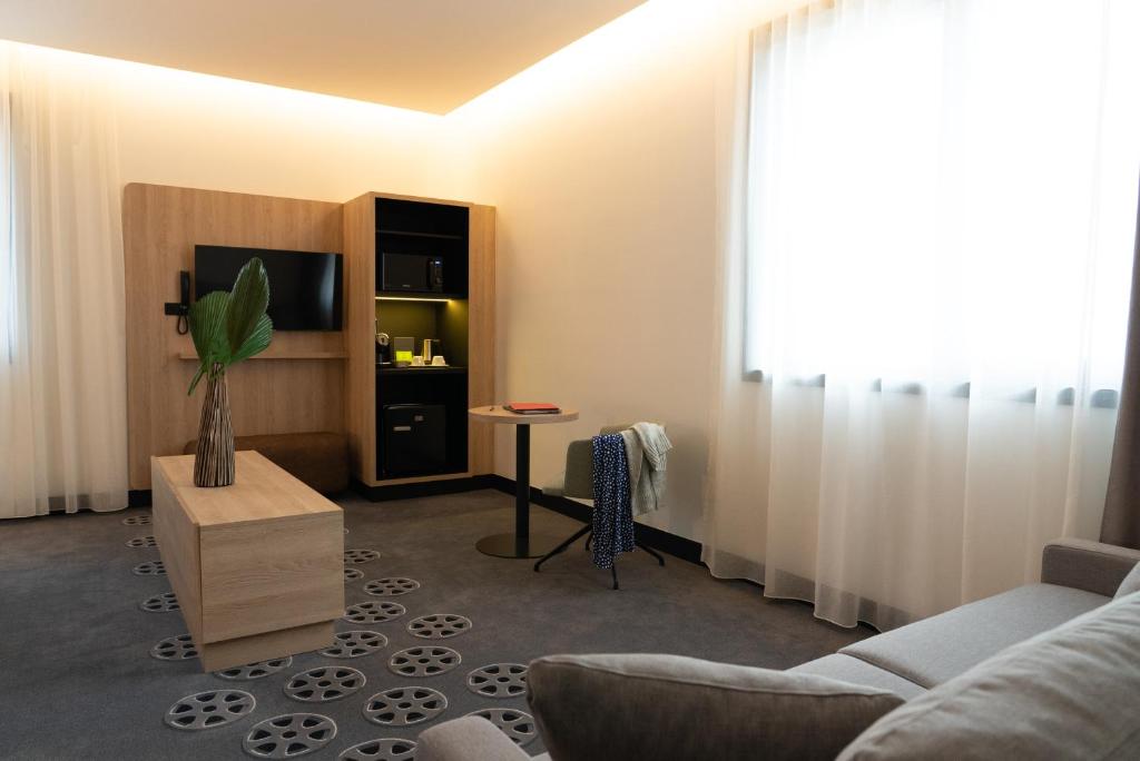 Posezení v ubytování ibis Styles Arras Centre