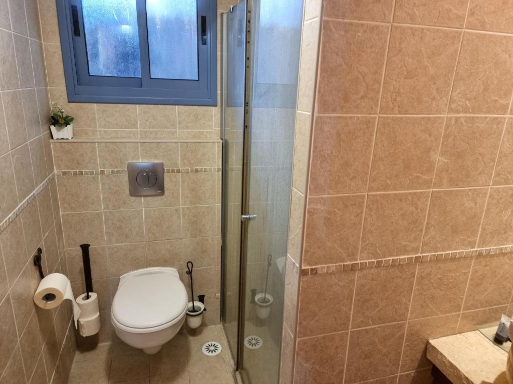 Koupelna v ubytování Mazal shell Zimmer