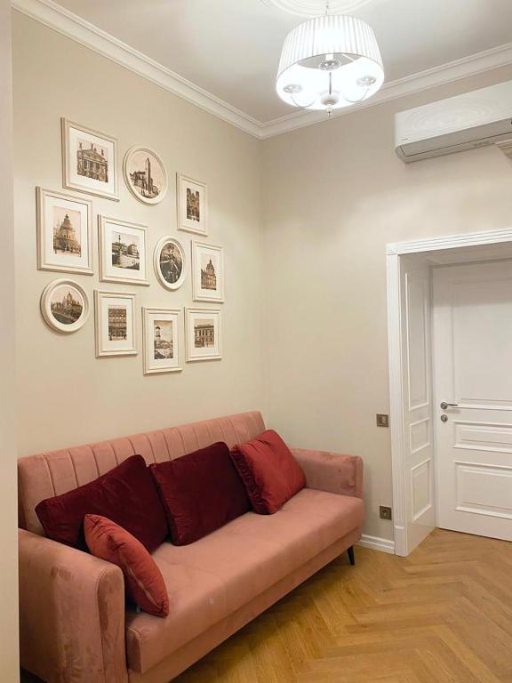 Posezení v ubytování Grand de Luxe Residence Lviv