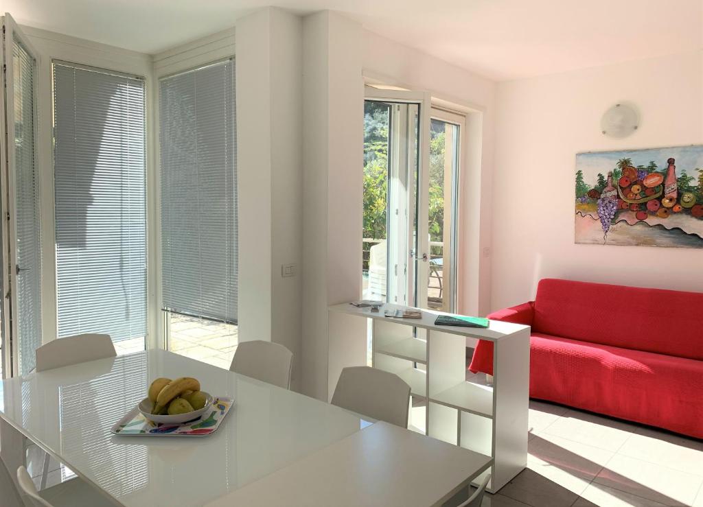 Posezení v ubytování Camere e case vacanza Residenza Prealba