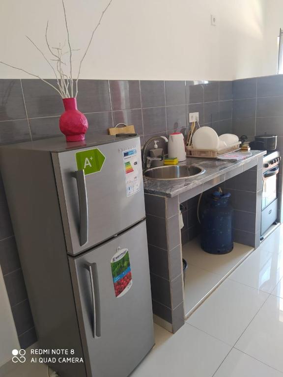 Kuchyň nebo kuchyňský kout v ubytování Guest House Maio
