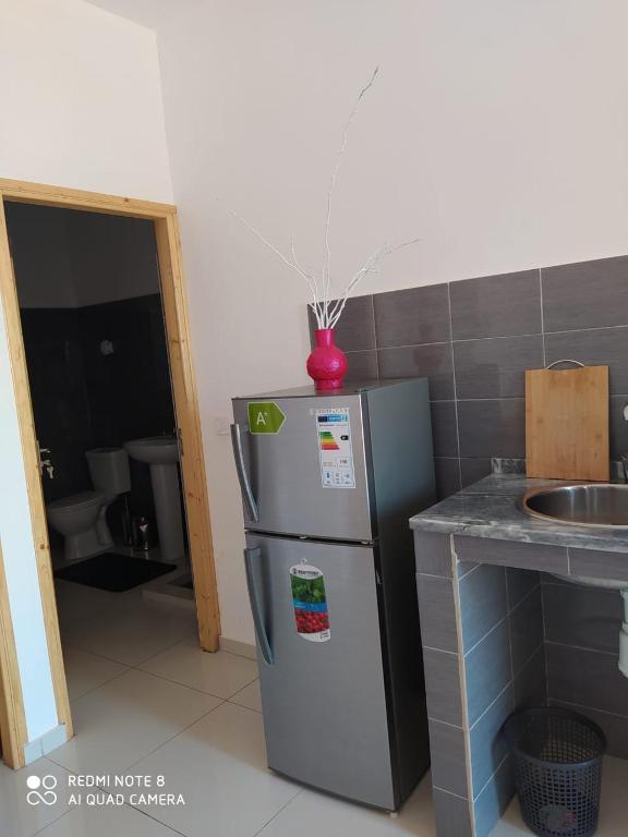 Kuchyň nebo kuchyňský kout v ubytování Guest House Maio