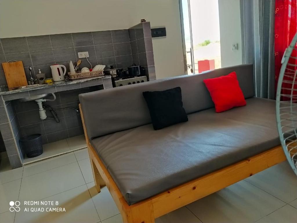 Posezení v ubytování Guest House Maio