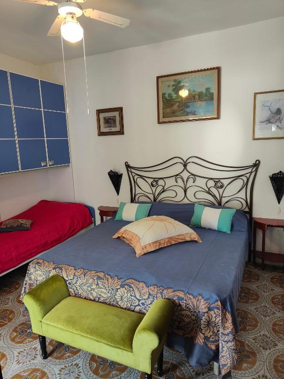 Postel nebo postele na pokoji v ubytování Aquilone Residence