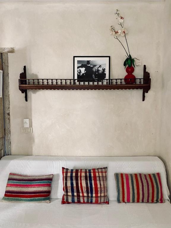 Postel nebo postele na pokoji v ubytování Apartamentos Caravane