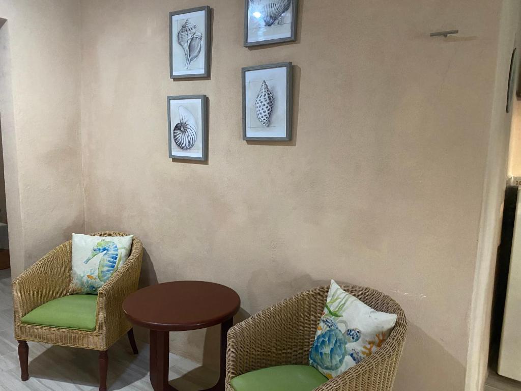 Posezení v ubytování Loft gaviota vista jardín 15 mts de playa