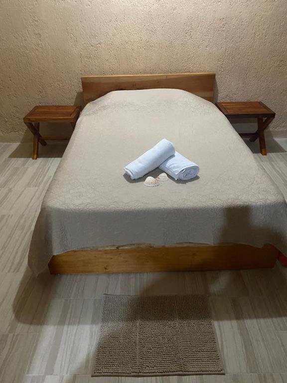 Postel nebo postele na pokoji v ubytování Loft gaviota vista jardín 15 mts de playa