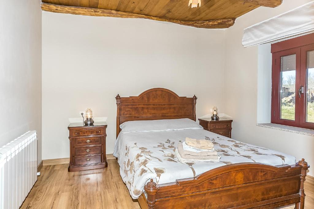 Posteľ alebo postele v izbe v ubytovaní Casa Ucedo