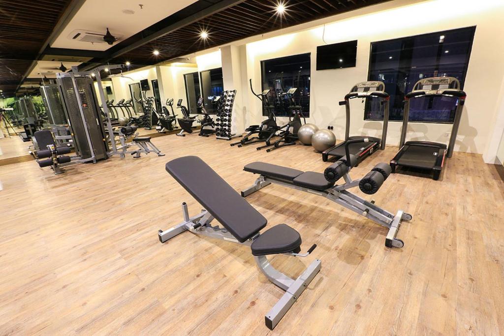 Fitness centrum a/nebo fitness zařízení v ubytování Eco Tree Hotel, Melaka