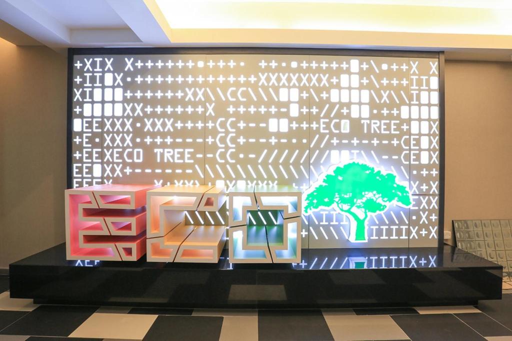Posezení v ubytování Eco Tree Hotel, Melaka