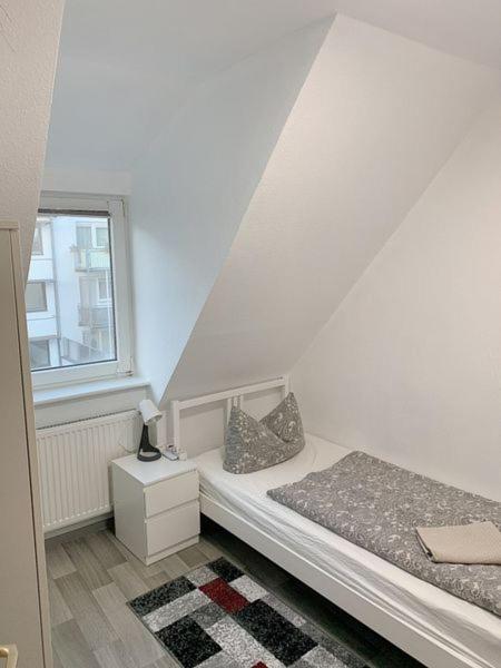 Postel nebo postele na pokoji v ubytování Hostel Nuremberg