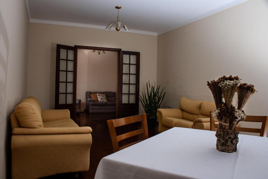 Posezení v ubytování Apart Hotel Água Limpa