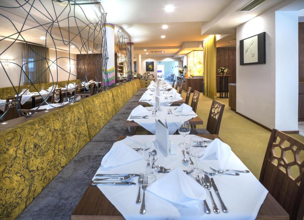 Restaurace v ubytování Thermalhotel Leitner