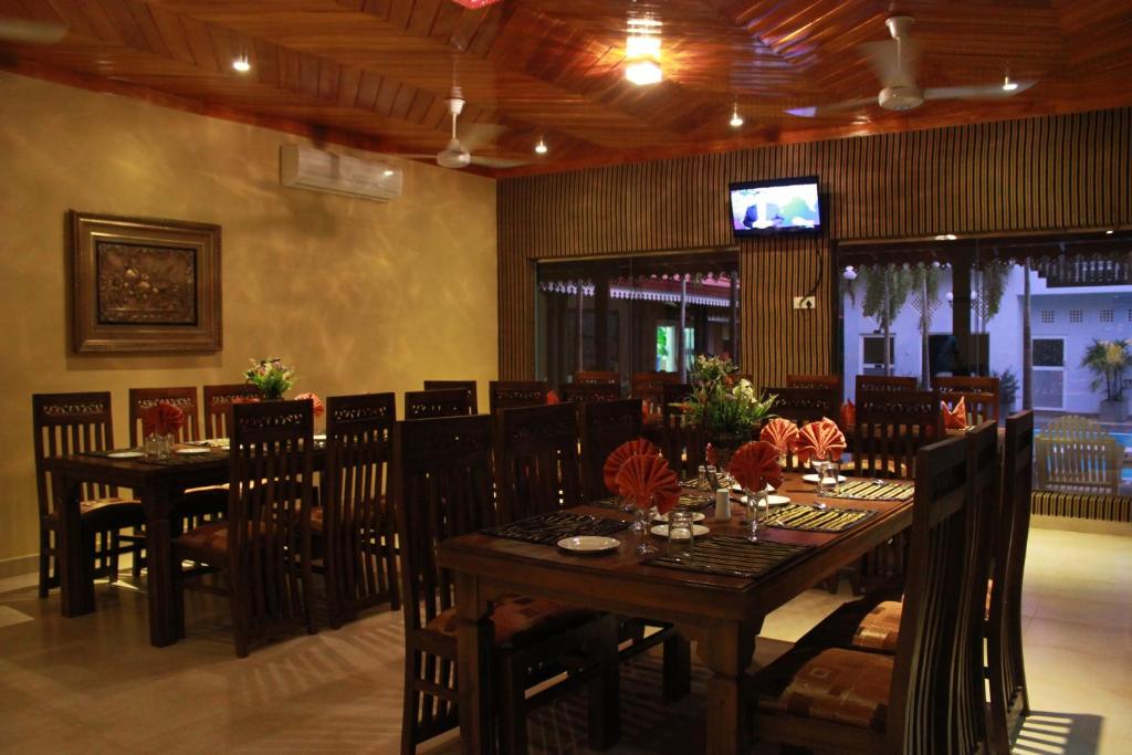 Restaurace v ubytování JKAB Park Hotel